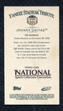 2008 Topps National Convention 1888 Allen & Ginter John Unitas Card
