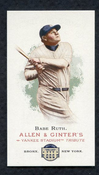 2008 Topps National Convention 1888 Allen & Ginter Babe Ruth Card